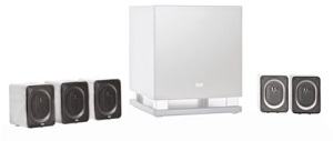 Elac Cinema 30 Set - Compact Home Theatre White