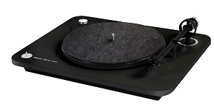 Elipson Alpha 100 RIAA Turntable no lid