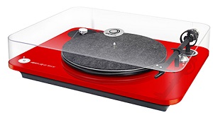 Elipson Omega 100 RIAA BT (100RIAABT) Turntable Red