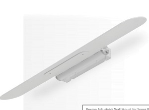 Flexson Adjustable Wall Mount for Sonos Beam white