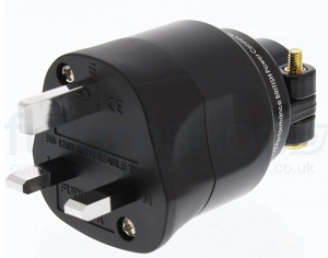 Furutech FI-1363 (FI1363) UK Mains Plug Rhodium