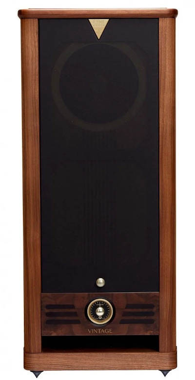 Fyne Audio Vintage Ten Loudspeaker - Front View with Grille