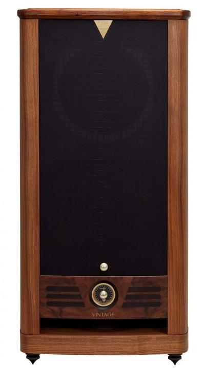 Fyne Audio Vintage Twelve Loudspeakers - Front view with Grille on