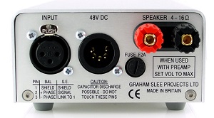 Graham Slee Proprius Monoblock Power Amplifier rear