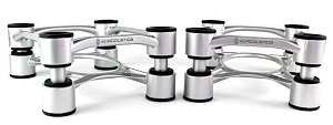 IsoAcoustics ISO-200 (ISO200) Isolation Stands Silver