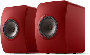 KEF LS50 Wireless II - Active wireless stereo speaker system - Crimson Red