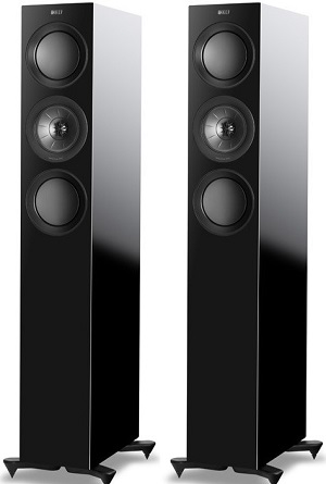 KEF R5 - Floorstanding Speakers Black