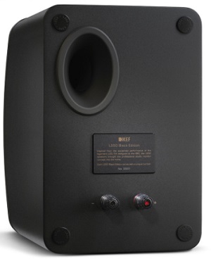 KEF LS50 Black Edition back