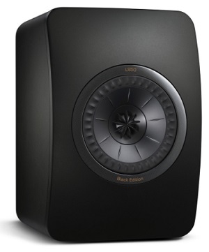 KEF LS50 Black Edition front