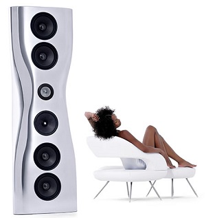 KEF Muon Loudspeakers Designed by Ross Lovegrove