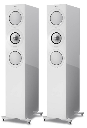 KEF R7 Floorstanding Speakers White