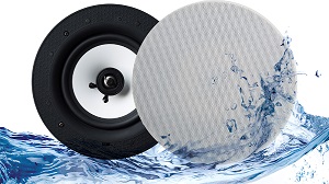 Lithe Audio Bluetooth IP44 Rated Bathroom 6.5" Ceiling Speaker