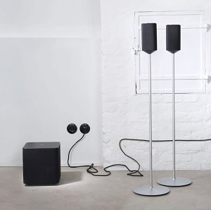 Loewe Klang 1 Speakers & floor stand