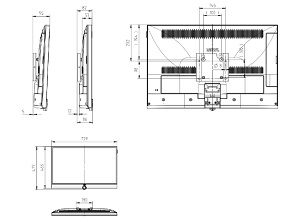 Loewe WM 68 - Wall Mount for Connect 32 (72345W000)