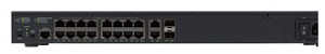 Luxul AMS-1816P - AV Series 18-Port Gigabit PoE+ L2/L3 Managed Switch rear