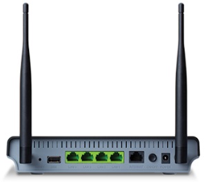 Luxul XWR-1200 (XWR1200) Gigabit Router rear