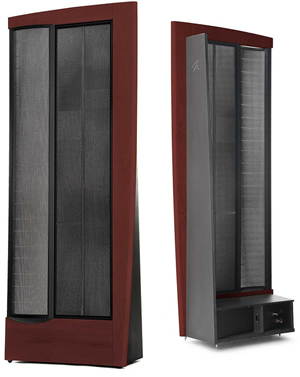 Martin Logan CLX Art Electrostatic Loudspeakers - Dark Cherry