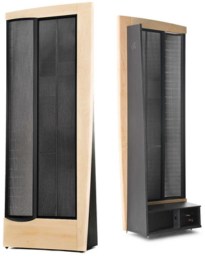 Martin Logan CLX Art Electrostatic Loudspeakers - Maple