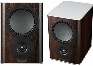 Mission QX-1 (QX1) Bookshelf Speakers Walnut