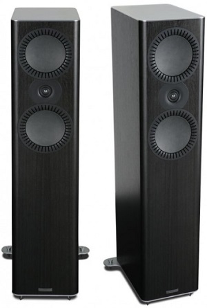 Mission QX-4 (QX4) Floorstanding Speakers Black