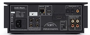 Naim Uniti Atom All in One Player rear