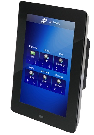 Niles Auriel NTP4 - 4 inch Touch Panel-Black
