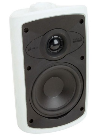 Niles OS-5.3 (OS5.3) Indoor/Outdoor On-Wall Speaker White