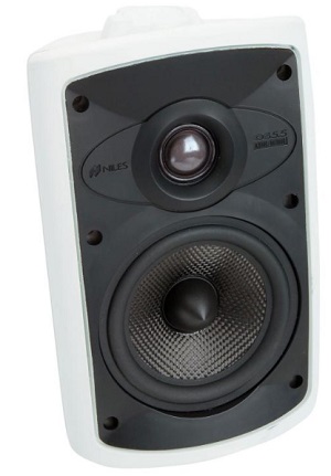Niles OS-5.5 (OS5.5) Indoor/Outdoor On-Wall Speaker White