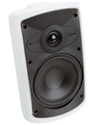 Niles OS-6.3 (OS6.3) Indoor/Outdoor On-Wall Speaker White