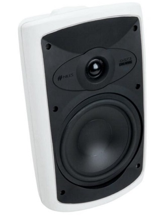 Niles OS-7.3 (OS7.3) Indoor/Outdoor On-Wall Loudspeaker White