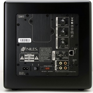 Niles SW8 Subwoofer back