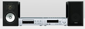 Onkyo CS-N1075 (CSN1075) Mini Hi Fi System silver black