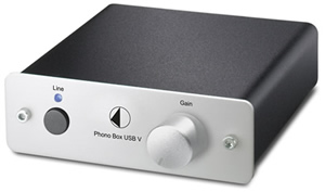 Pro-Ject Phono Box USB V - Silver