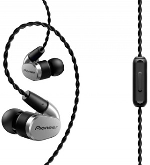 Pioneer SE-CH5T-S (SECH5TS) Earphones - Silver