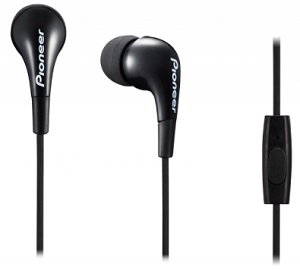 Pioneer SE-CL502T-B (SECL502TB) Earphones Black