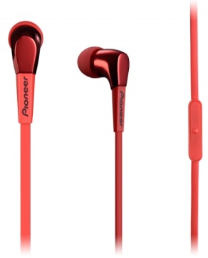 Pioneer SE-CL722T-R (SECL722TR) Earphones Red