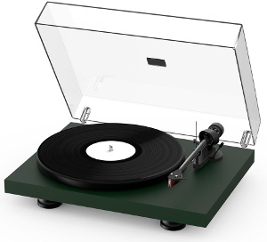 Pro-Ject Debut Carbon EVO Turntable - Satin Fir Green