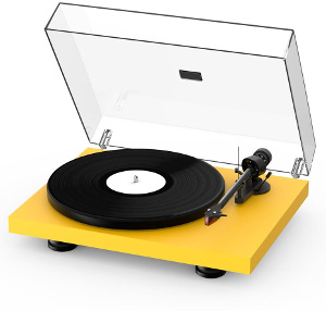 Pro-Ject Debut Carbon EVO Turntable - Satin Golden Yellow