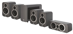 Q Acoustics 3010i Cinema Pack Graphic Grey