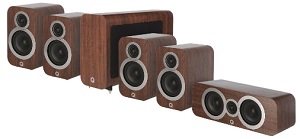 Q Acoustics 3010i Cinema Pack English Walnut