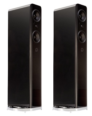 Q Acoustics Concept 500 Floorstanding Speakers Black Gloss