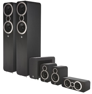 Q Acoustics Q3050i Cinema Pack Black