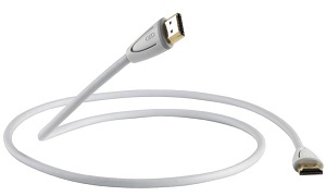 QED Profile Eflex HDMI Cable White