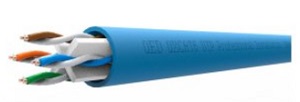 QED QXCAT6 UTP Network Cables Blue