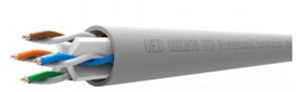 QED QXCAT6 UTP Network Cables Grey