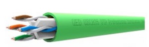 QED QXCAT6 UTP Network Cables Green