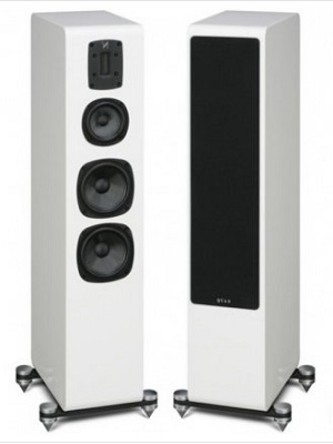 Quad S-4 (S4) 3 way Floorstanding Speakers Piano White