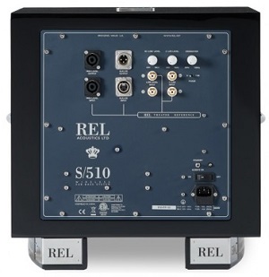 REL S/510 Subwoofer rear