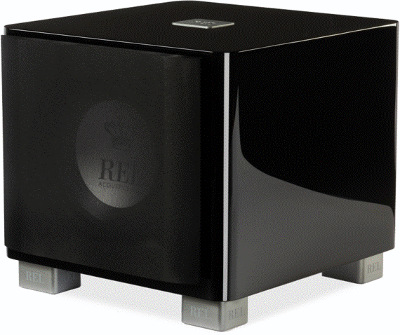 REL T/9x (T9x) Subwoofer - High Gloss Black with grille