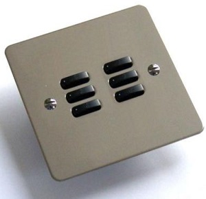 Rako RCM-060 (RCM060) 6 Button Module Electronics Stainless Steel